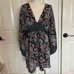 Boho Paisley Dress